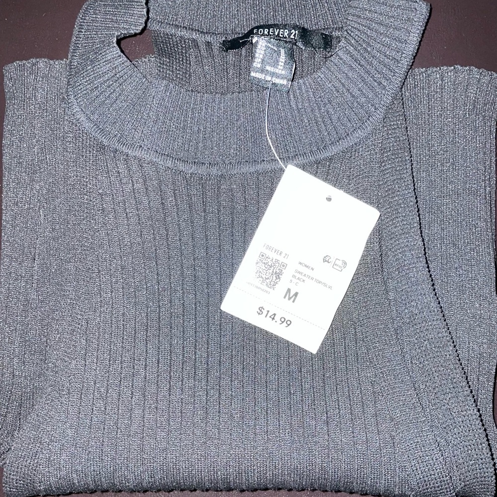 Forever 21 Sweater-Knit Racerback Top